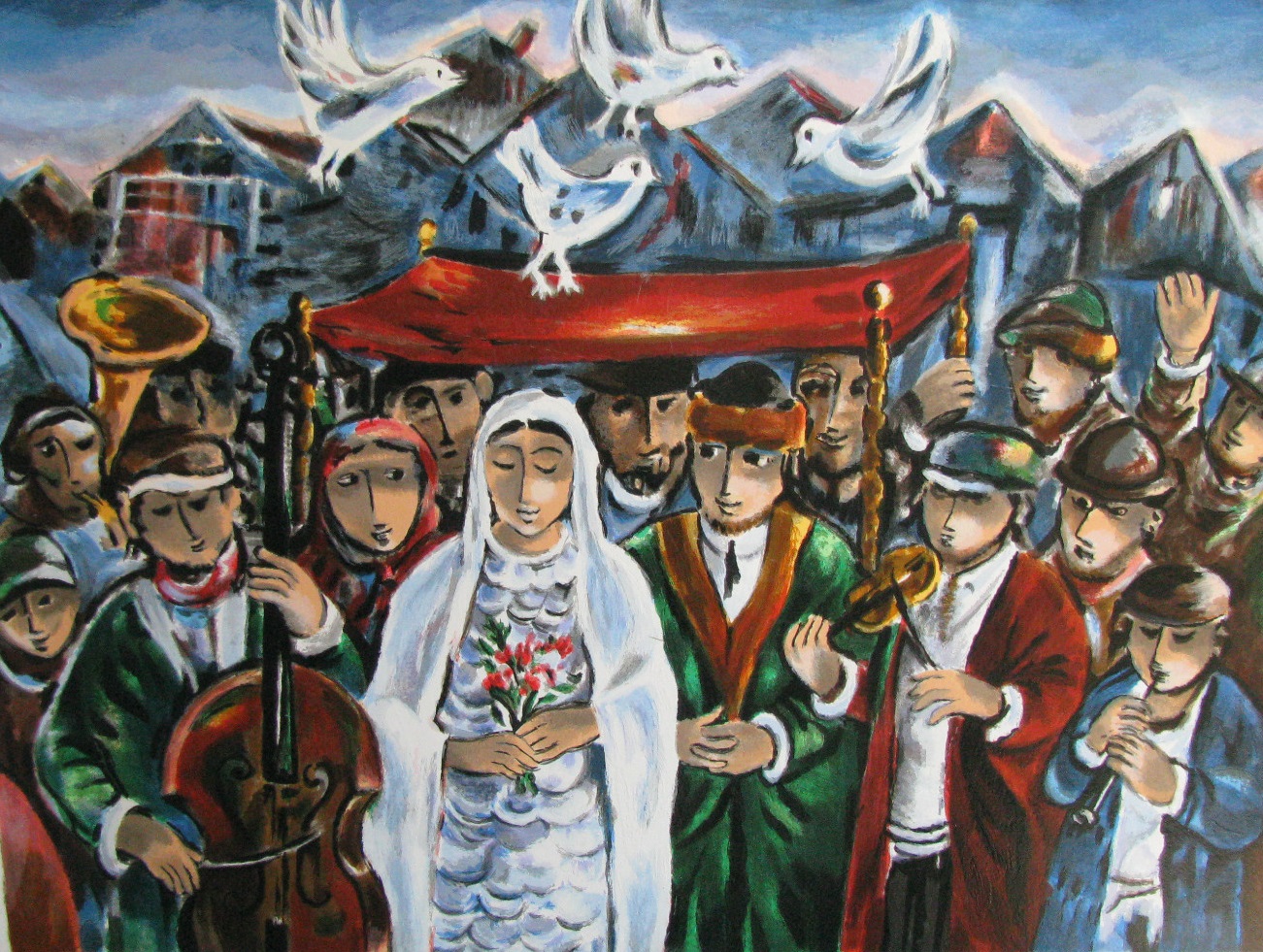 Еврейская свадьба в живописи